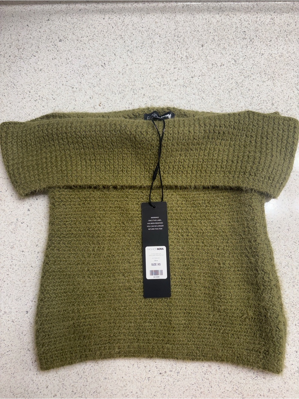 Fashion Nova Olive Off-Shoulder. 
More Colors in my Listings🤍